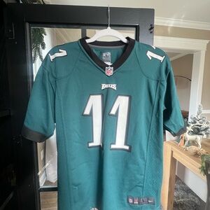 Nike Eagles Green Jersey